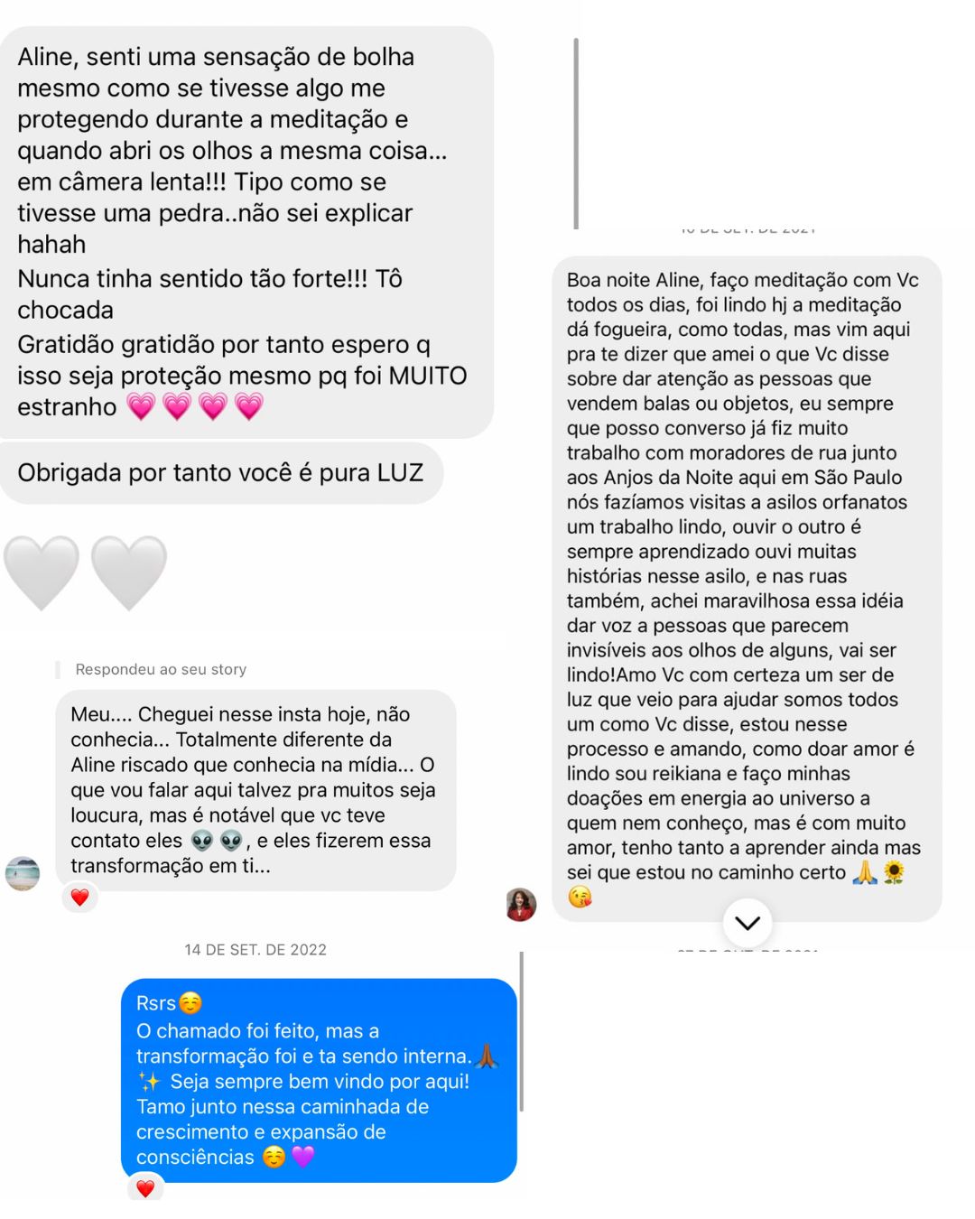 Depoimento recebido por Aline 01