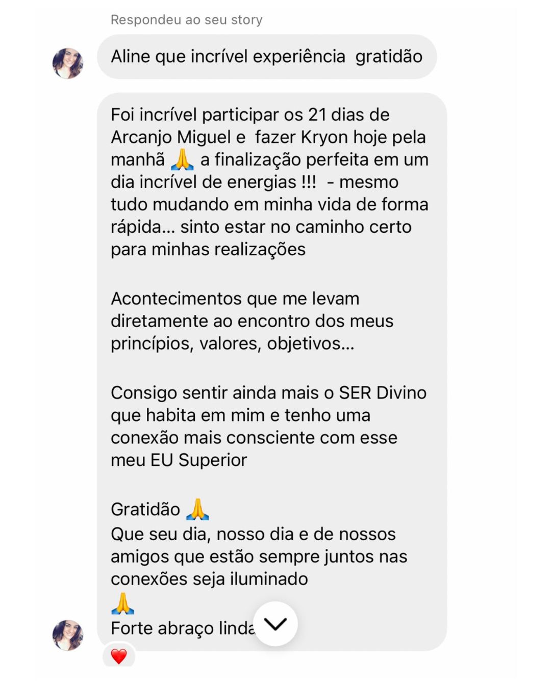 Depoimento recebido por Aline 05