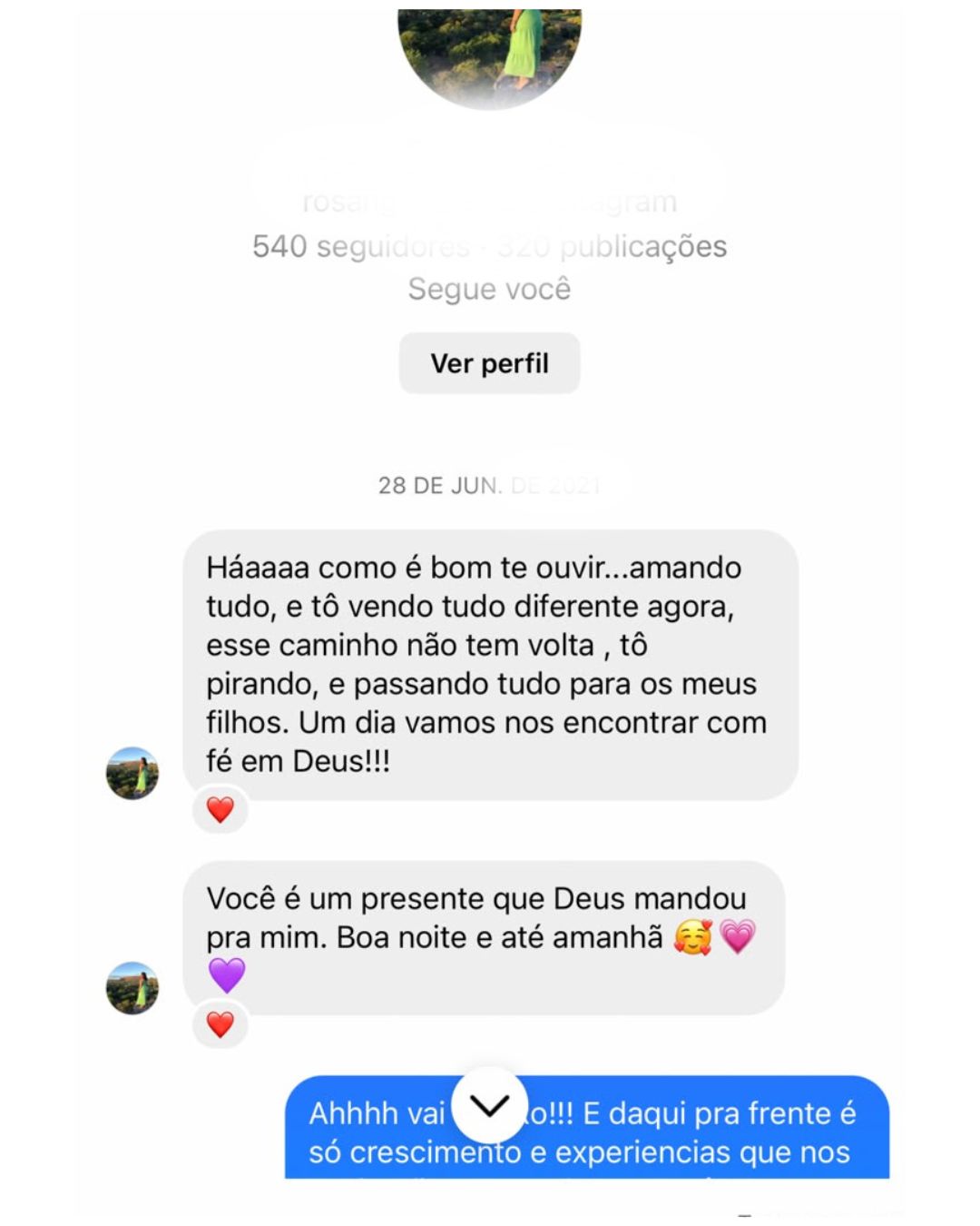 Depoimento recebido por Aline 08